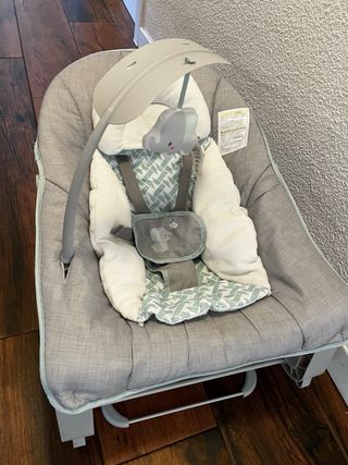 mecedora y silla para bebé muy estable hasta 18kl