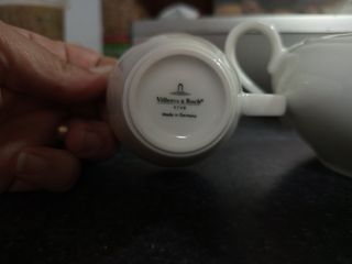 Vajilla Villeroy & Boch Porcelana Blanca