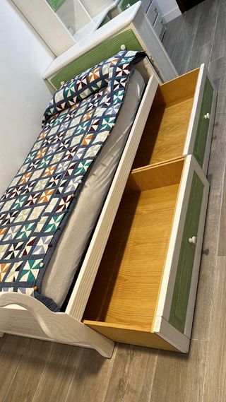 Conjunto Muebles Madera Maciza 