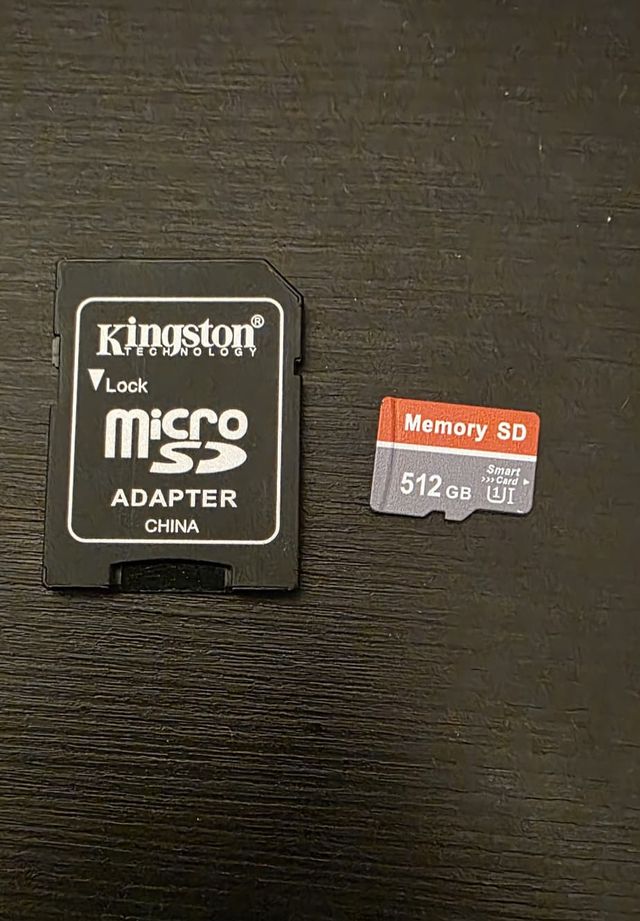 Cartão microSD 512GB