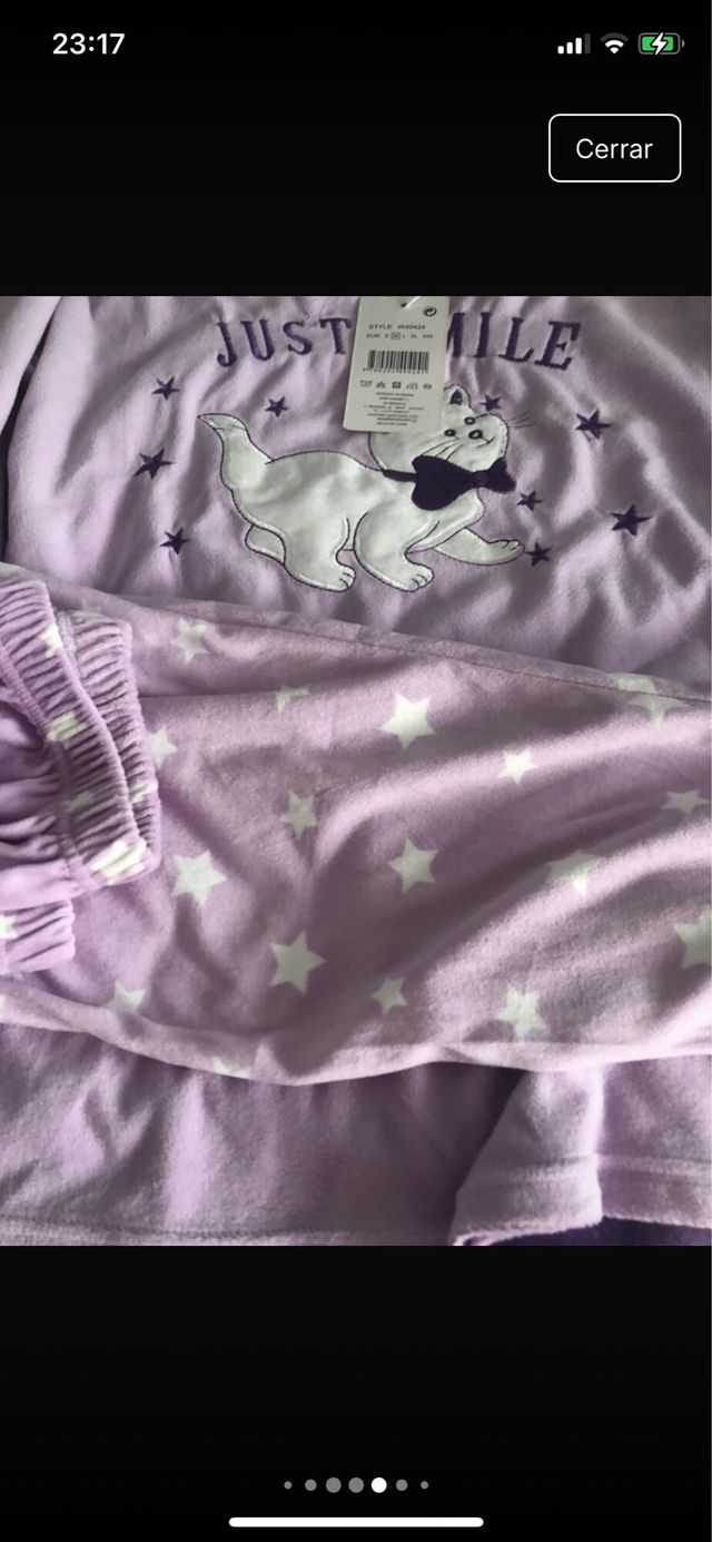 Pigiama da bambina molto morbido Taglia 12