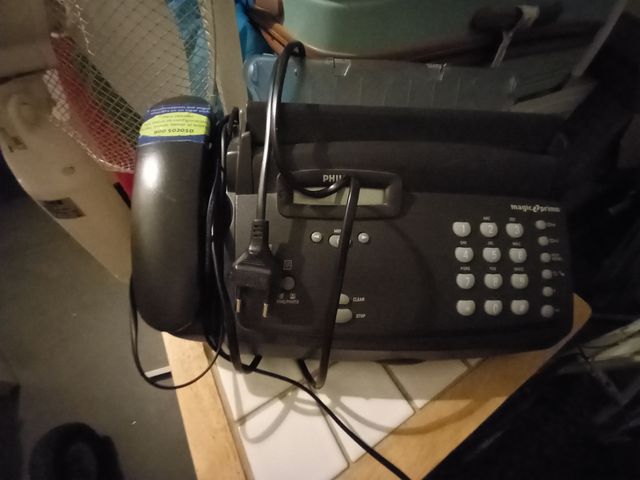 Fax Philips Negro