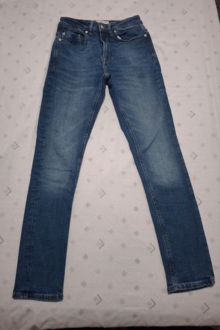 Pull&Bear Tejano Hombre Azul talla 36 modelo Slim