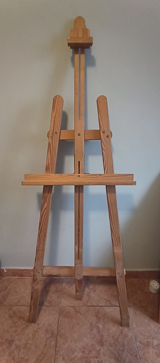Atril de madera para pintar