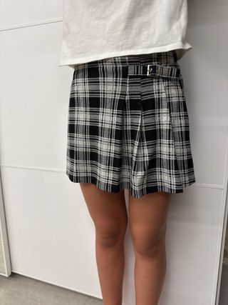 Falda pantalón a cuadros niño 13/14