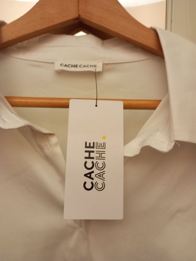 Camisa Cache Cache, Talla 42 Nueva con Etiqueta