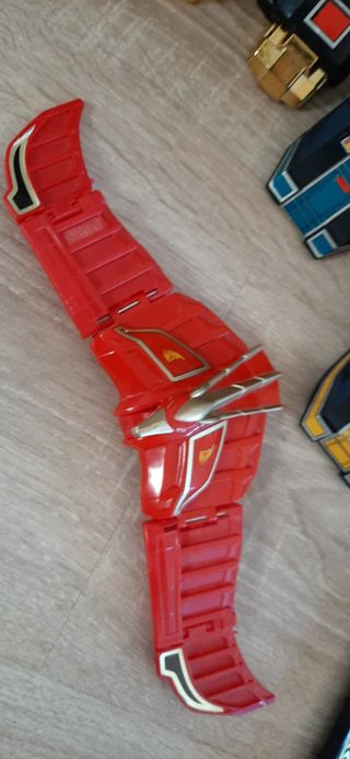 Thunderzord y Dragónzord Bandai 1994 power rangers