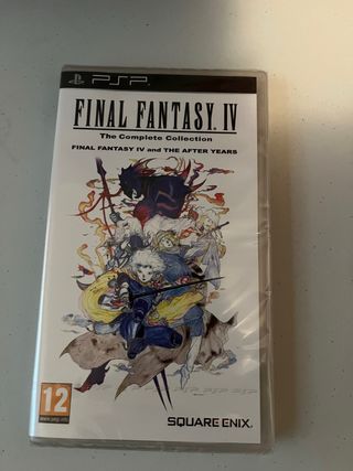 Final Fantasy IV The Complete Collection PSP Novo