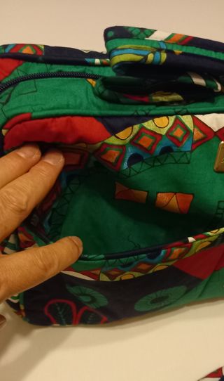 Neceser vintage estampado