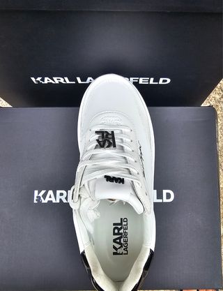 Sapatilhas Karl Lagerfeld Brancas e Pretas