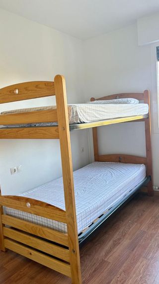 Litera 90cm con colchones y somieres 