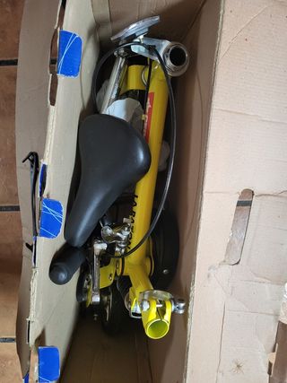 Minibike amarilla