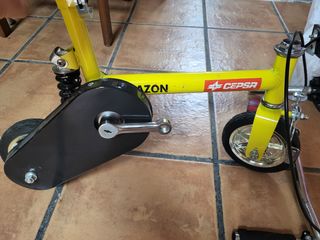 Minibike amarilla
