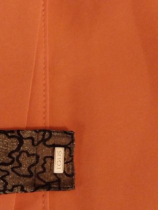 Pulsera Tous Kaos Tela Brillo Dorado siluetas osos