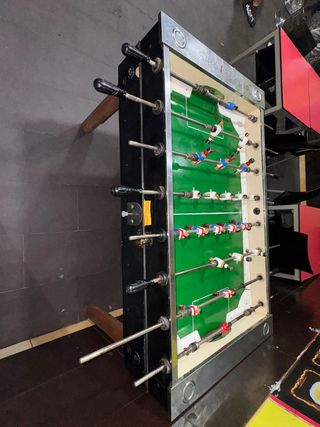 Futbolín de madera