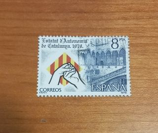 Sello Estatut d'Autonomia 1979 8 