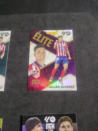 Lote Cromos Julián Álvarez Atlético Madrid