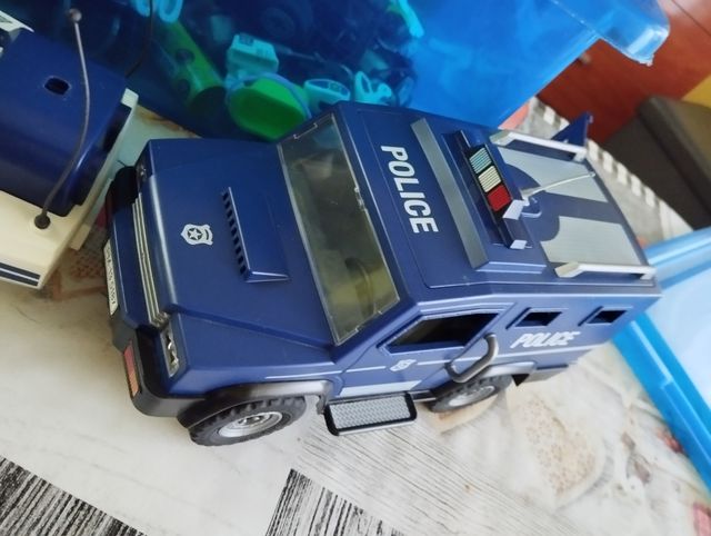 Playmobil Coche Policía y Lancha
