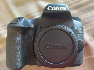 Cámara Canon EOS 70D Negra