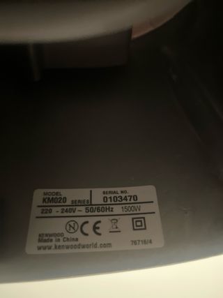 Impastatrice Kenwood Major Titanium