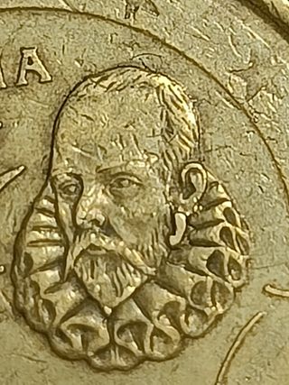 20 céntimos España 1999 Cervantes