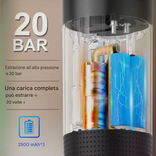 Macchina Caffè Espresso Portatile 3in1 Wireless