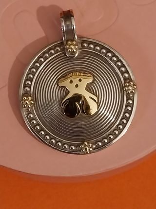 Colgante Tous Plata Osito Oro México