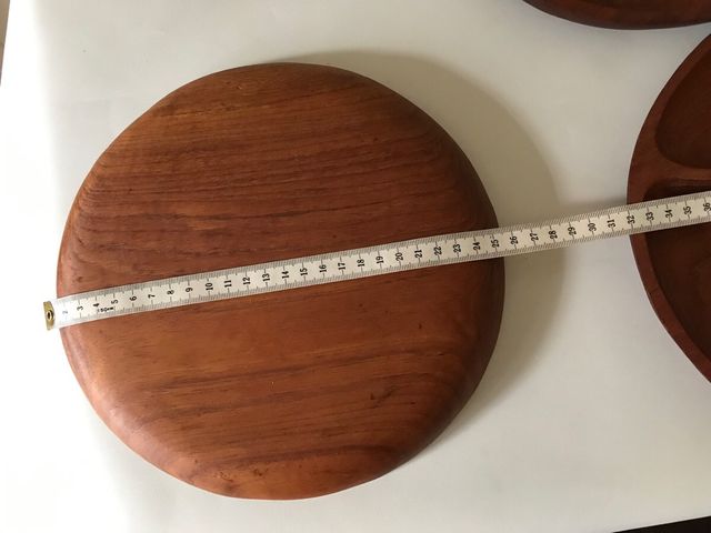 Bandejas de lanches em madeira filipina