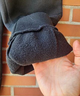 Chandal clásico con forro polar negro