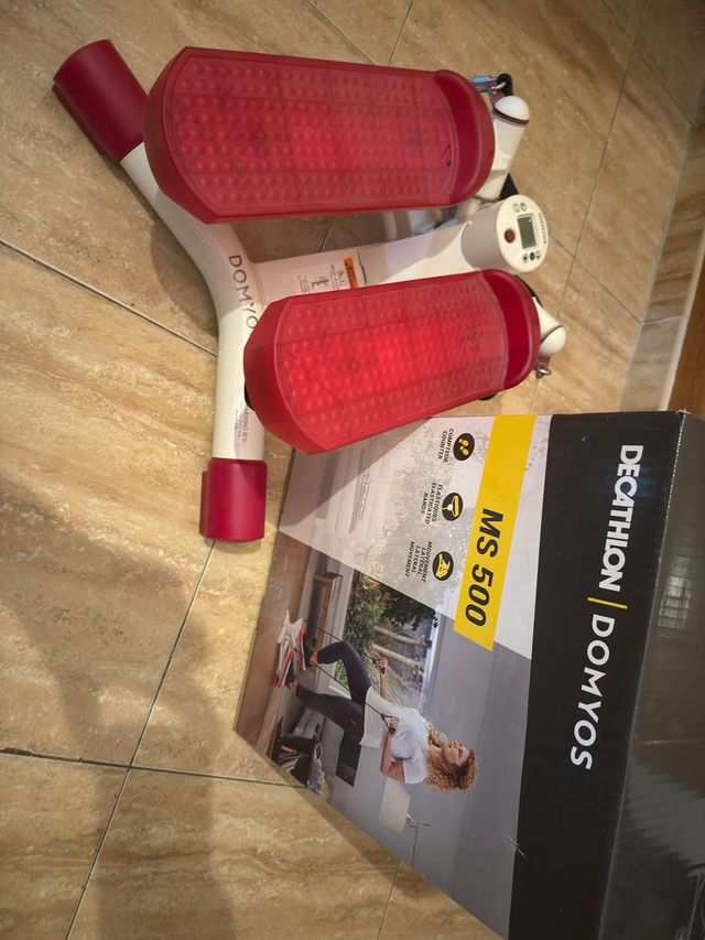 Máquina Step Domyos con Bandas Elásticas