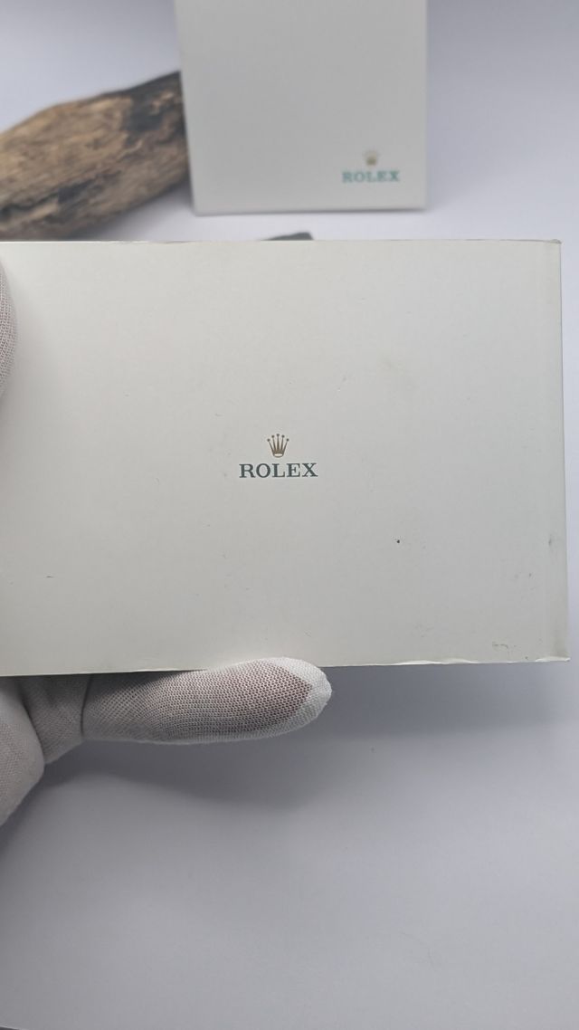 Libretto Manuale Originale Rolex