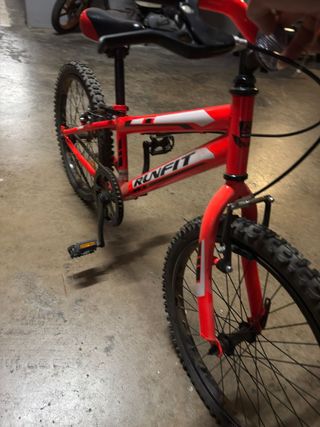 Bicicleta BMX RUNFIT 20 pulgadas