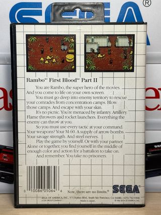 Rambo First Blood Part II - SEGA Master System