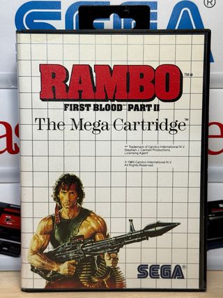 Rambo First Blood Part II - SEGA Master System