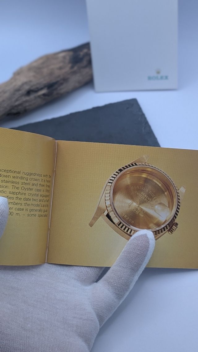 Libretto Manuale Originale Rolex