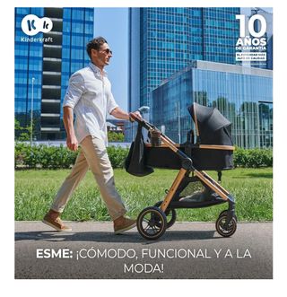 Carrito Kinderkraft Esme Gris