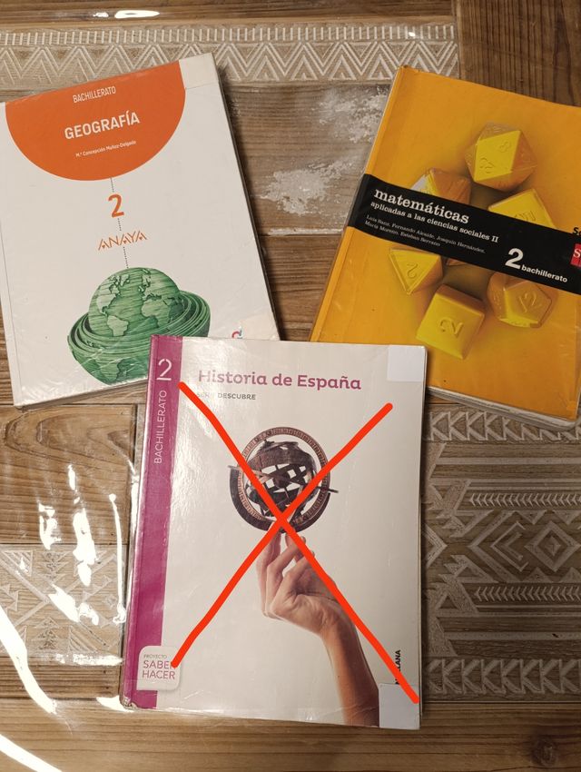 LIBROS BACHILLERATO- Matemáticas-Ciencias-Historia