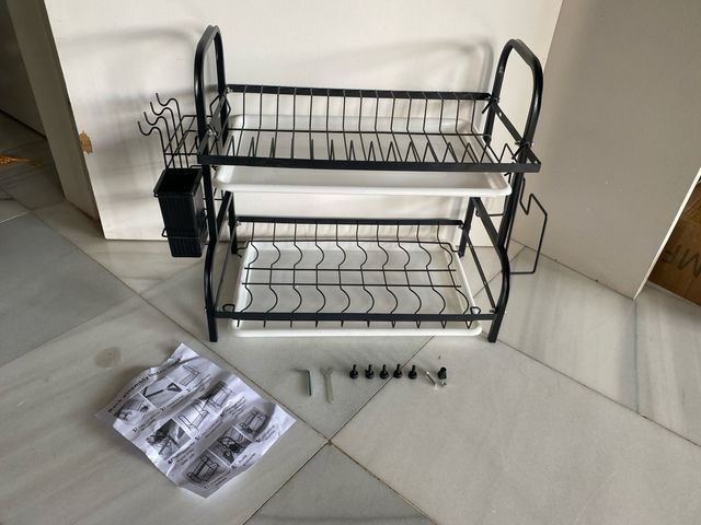Escurridor de platos 2 niveles + regalo