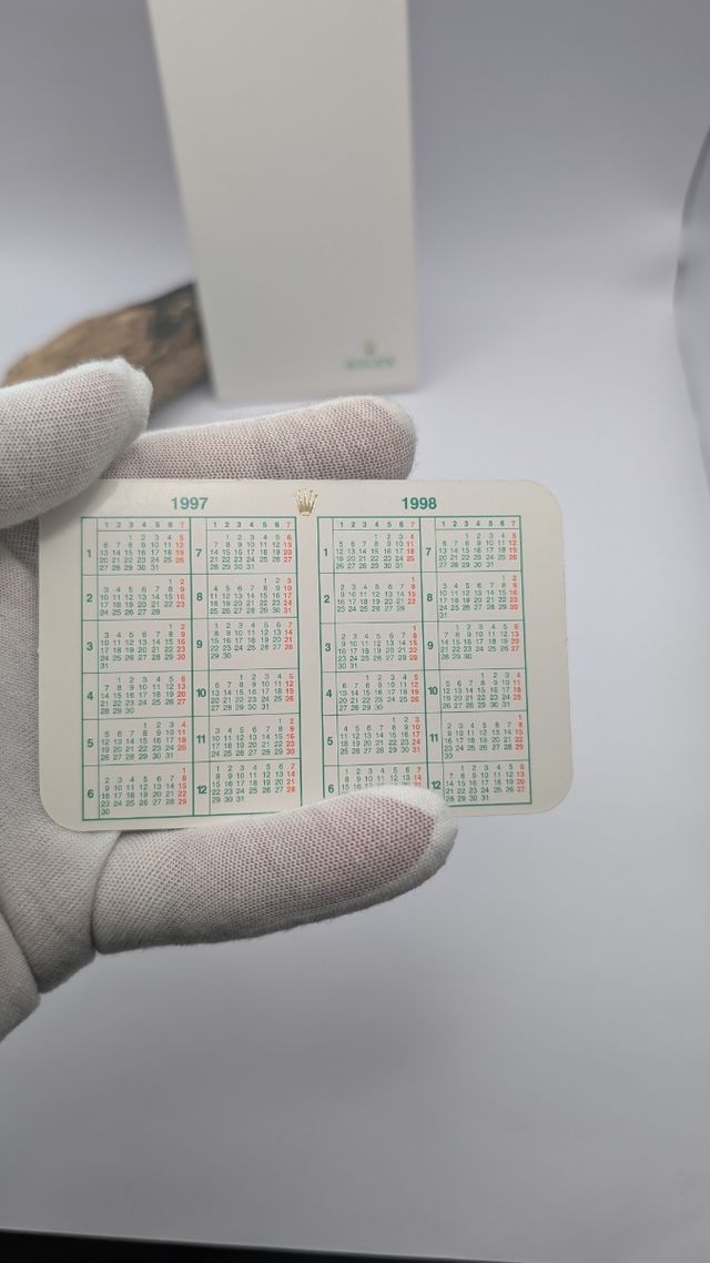 Libretto Manuale Originale Rolex