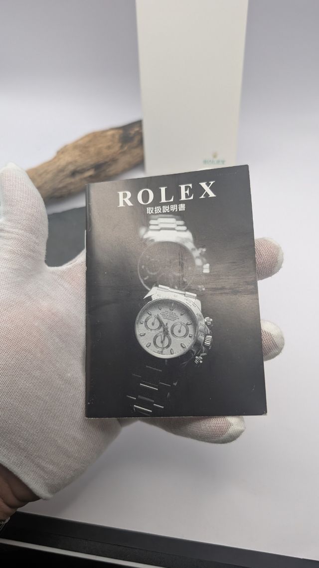 Libretto Manuale Originale Rolex