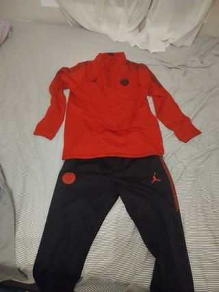Chándal PSG Jordan Rojo y Negro