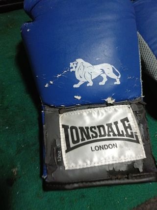 Guantes de boxeo Lonsdale London 12onzas