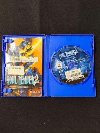 Mando Dualshock2 + Soul Reaver 2. PlayStation 2.