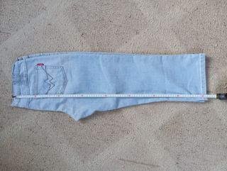 2 Pantalones Pirata Vaqueros Mujer Elásticos