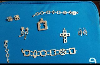 Pendientes Tous Plata Cuadrados Vicking