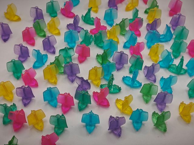 Fichas Catan Navegantes con purpurina 