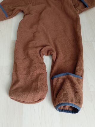 Buzo de oso marrón bebé 6-9 m (74 cm)