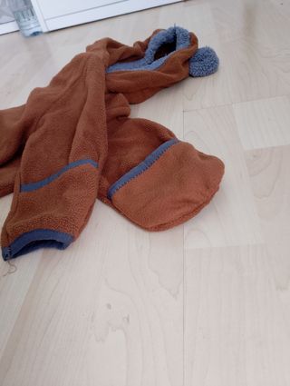 Buzo de oso marrón bebé 6-9 m (74 cm)