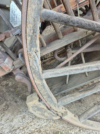 Carro de caballo antiguo