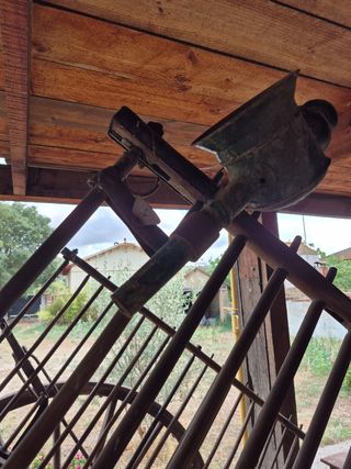 Carro de caballo antiguo